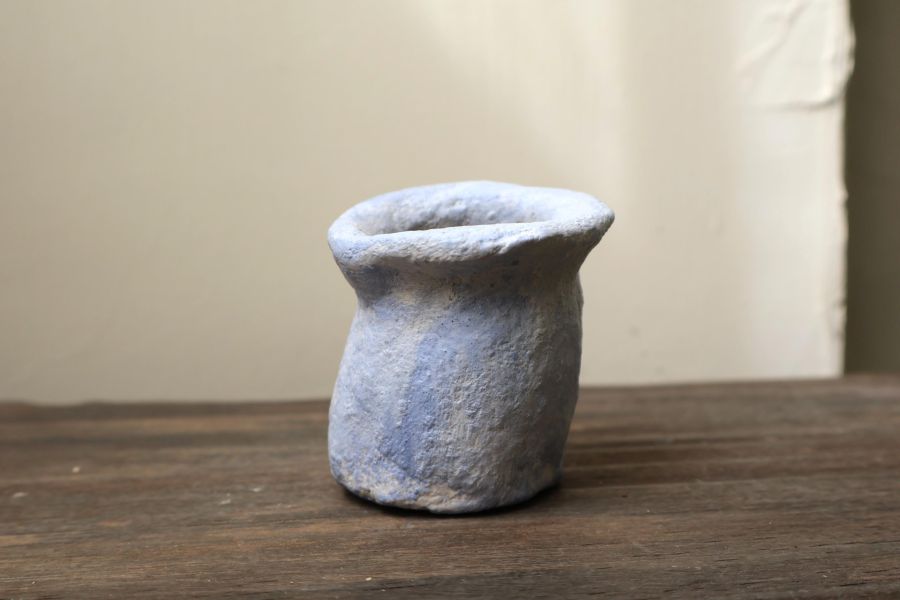 大地系列 暈染紫靛 手作,水泥,盆器,植栽,多肉,植物,盆栽,居家裝飾,水泥盆器