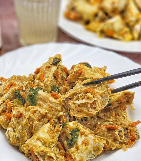 【富美】醬燒沙茶螃蟹 