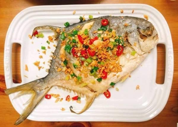 純海水生長 黃金鯧 350g ±10%/尾 
