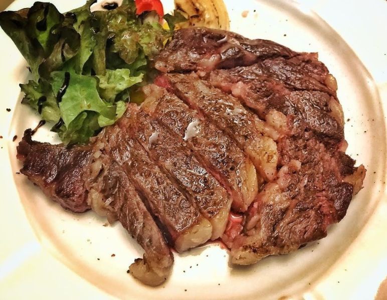 澳洲穀飼300天 肋眼沙朗牛排/ 280g 