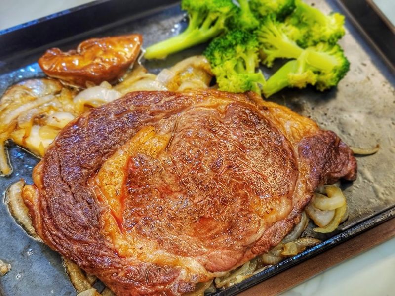 澳洲穀飼300天 肋眼沙朗牛排/ 280g 