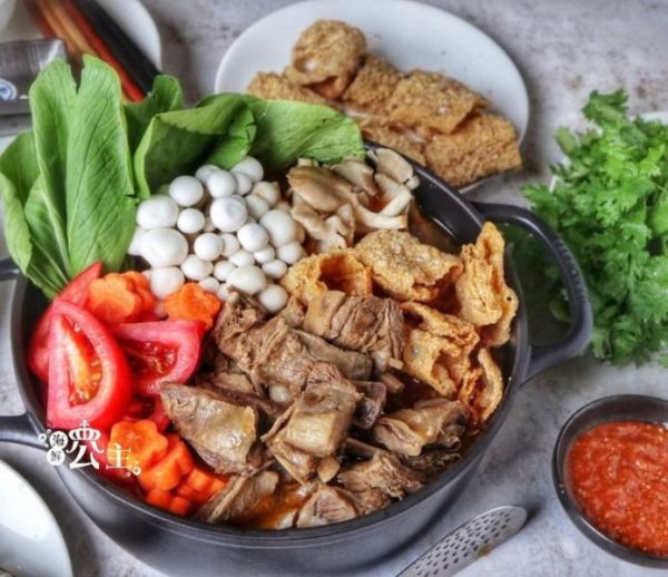 山羊城-紅燒羊肉爐(全羊肋)  3人份 