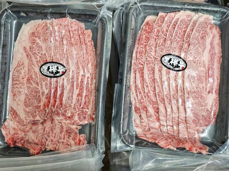 【日本頂級A5和牛】肩卷心火鍋片(黑樺牛) 200g/盒 