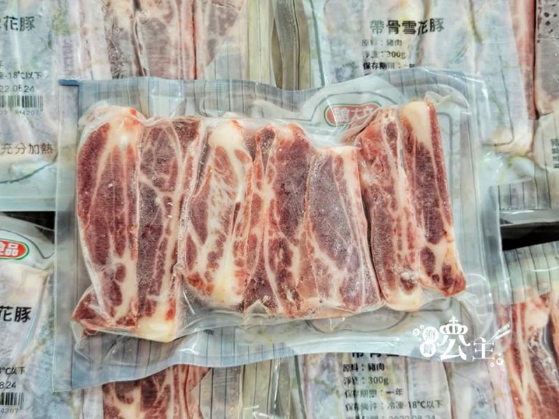 「超級爆款」立大食品帶骨雪花豚  300g 