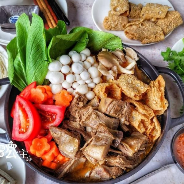 山羊城-紅燒羊肉爐(全羊肋)  3人份 