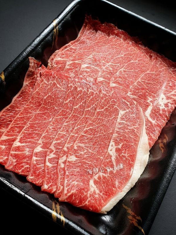 美國杉河農場自然牛 Prime板腱火鍋片   200g 