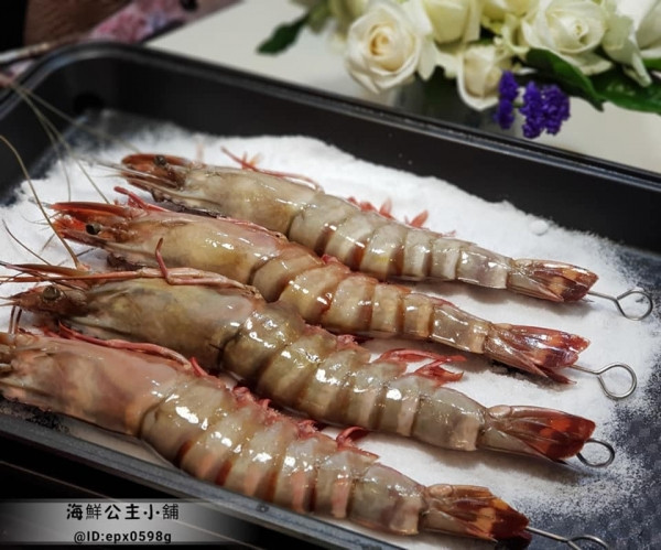 (免運)巨無霸手臂野生海草蝦    *2盒/組  每盒淨重500g ±10%  3-4/隻 