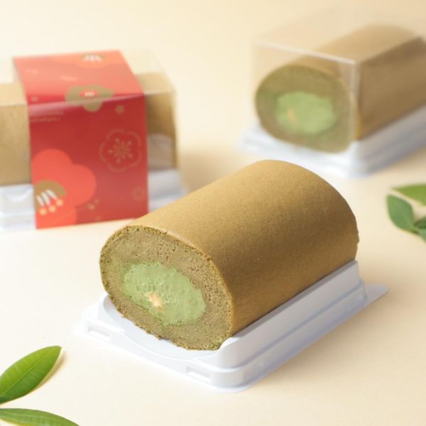 抹茶卡士達生乳捲/條 (每週二.三 暫停出貨)- 5/29不供應 