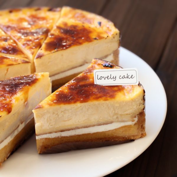 巴斯克乳酪塔 / 切片 