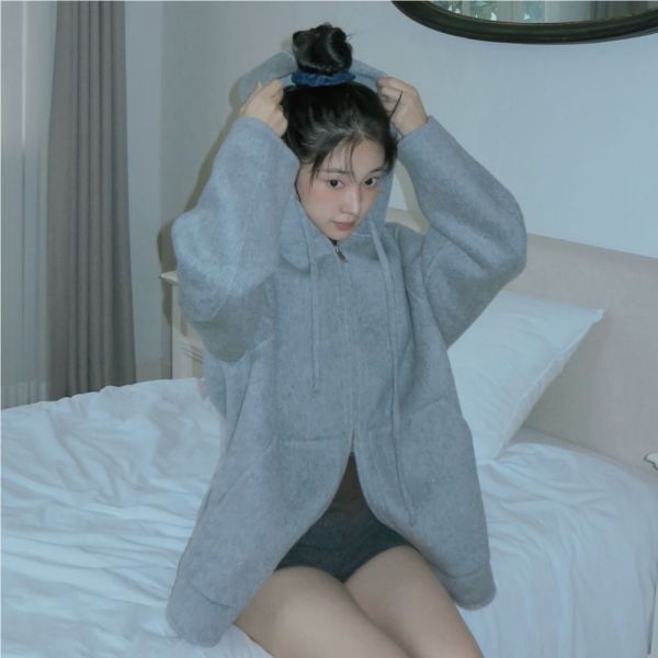 【自訂款】All in軟暖輕100%羊毛連帽外套 