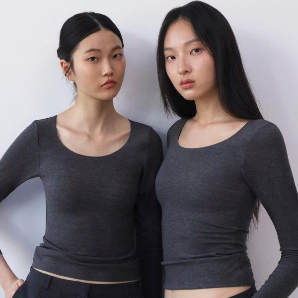 【24HRS】三秒即熱24HRS軟暖衣_長袖(暖芯款) 