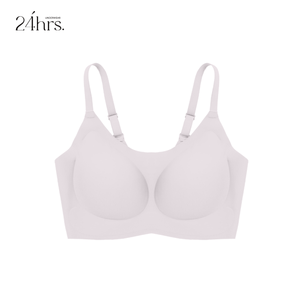 【24HRS】親膚無痕 內衣 經典款 細肩|寬肩 (黑/白/藍/膚) 