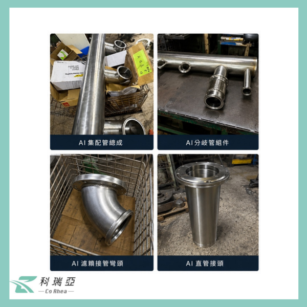AI 周邊配件｜不鏽鋼精密流體模組 