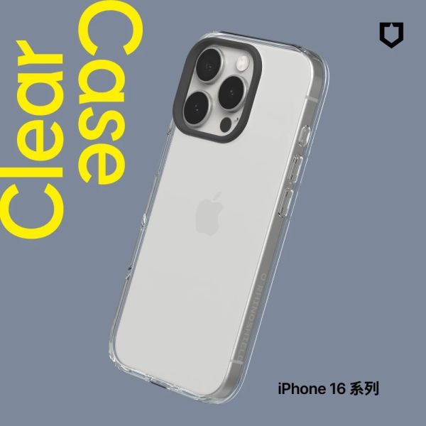 【RHINOSHIELD 犀牛盾】適用iPhone 14151617各規格 Clear 透明防摔手機殼(終身黃化保固) 