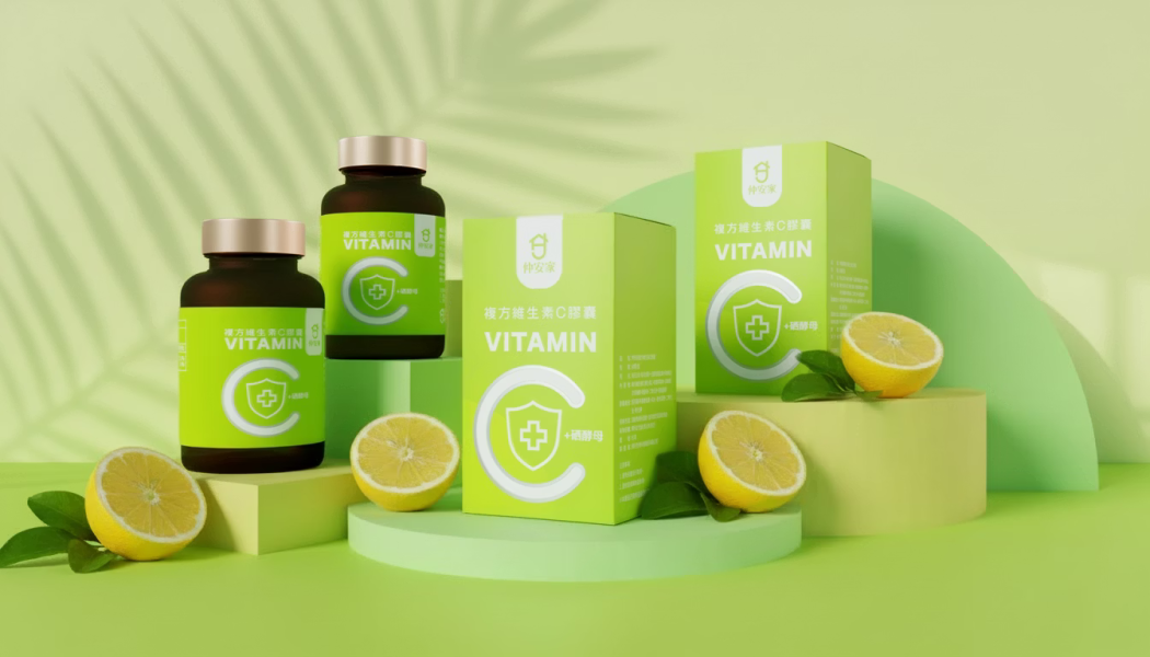 仲安家 複方維生素C膠囊(60顆/盒) 仲安家複方維生素C膠囊