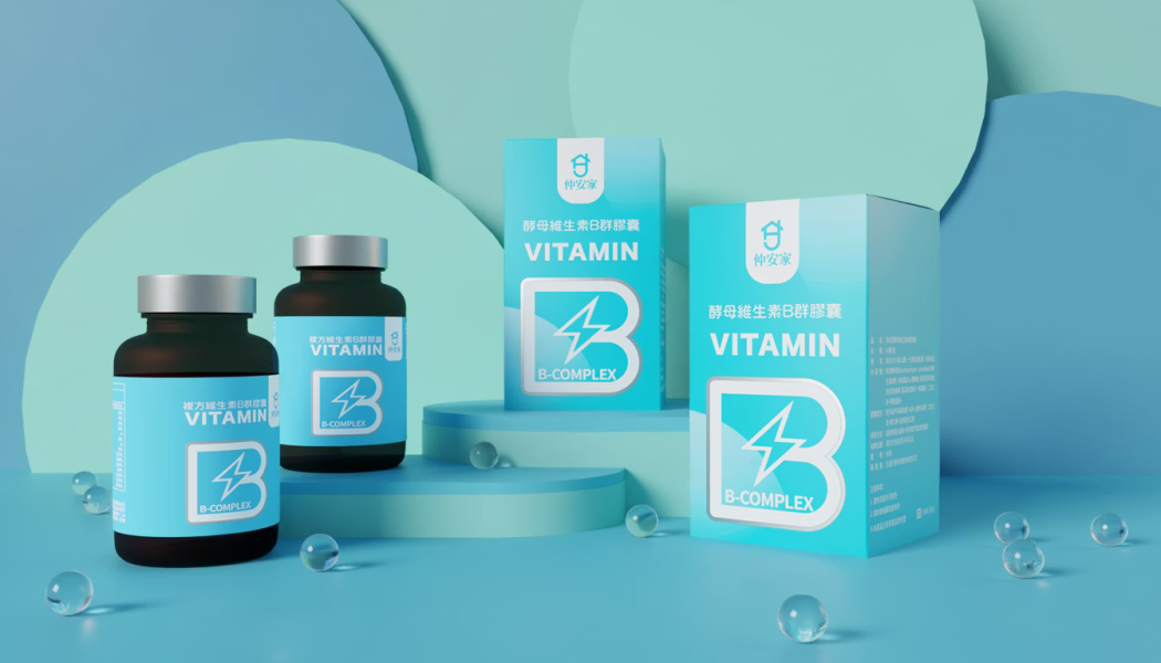 仲安家 酵母維生素B群膠囊(60顆/盒) 仲安家 酵母維生素B群膠囊