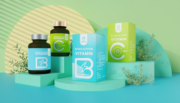仲安家 維生素B+維生素C雙入組 仲安家維生素B+維生素C雙入組