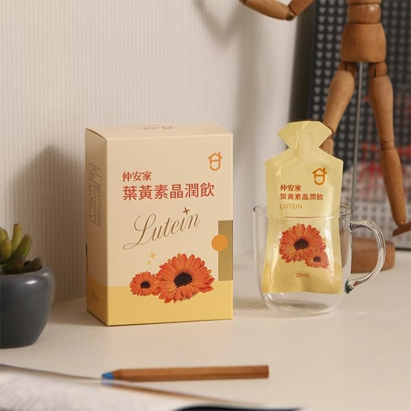 仲安家 葉黃素晶潤飲 (15包/盒) 有效日期 2026.04.07 葉黃素、仲安家