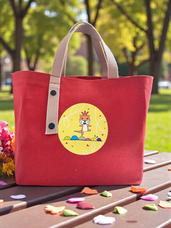 台灣特有種金門水獺帆布袋 