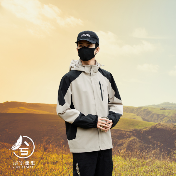 戶外輕量透氣機能防風輕鋒衣-男女同款 
