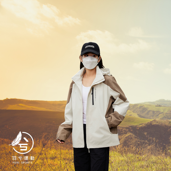 戶外輕量透氣機能防風輕鋒衣-男女同款 