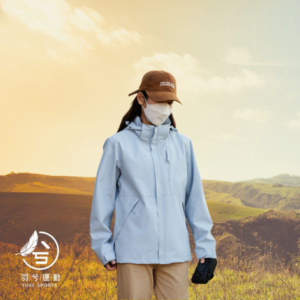 戶外科技防風防水機能輕鋒衣-女款 