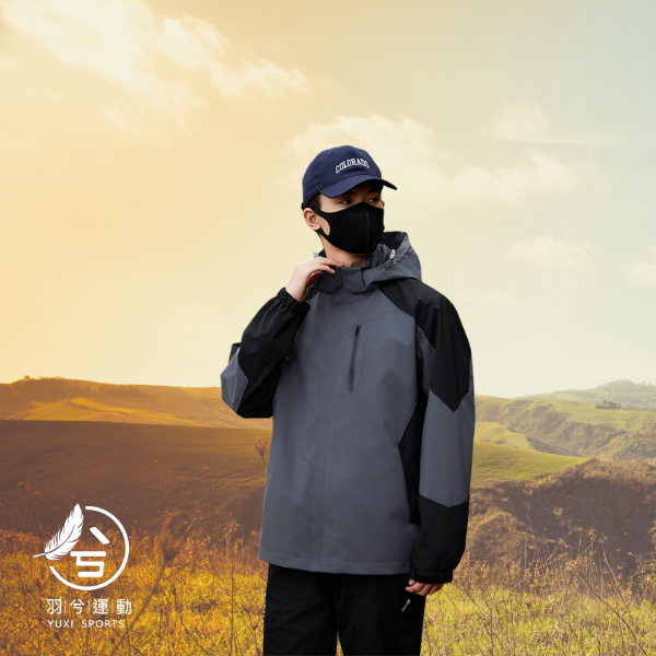 戶外輕量透氣機能防風輕鋒衣-男女同款 