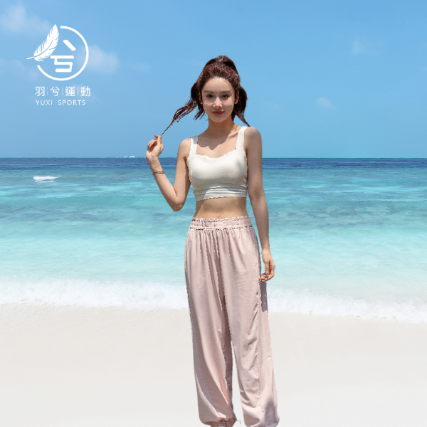輕盈自由防曬束腳褲 