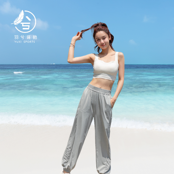 輕盈自由防曬束腳褲 