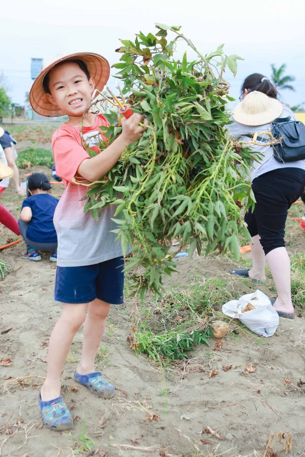 春耕小農夫〔含攝影〕 春耕活動,台南假日親子,台南假日活動,台南親子,埃及展,兔子城堡,阿中生態農場,台南五感,台南親子活動