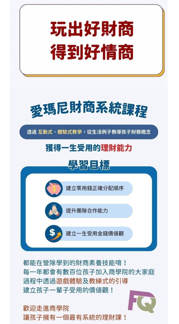 2025寒假理財營 兒童理財 冬令營 台南冬令營 兔子城堡