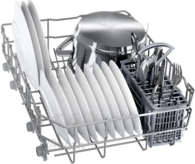 SPV2IKX00X-洗碗機-BOSCH-寬45cm-全嵌式-按鍵式-InfoLight投影燈-Home Connect智慧物聯-刀叉筷匙籃