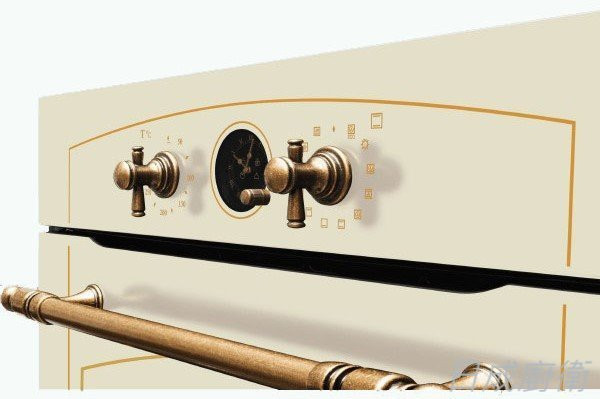 【日成】Amica 崁入式 復古烘焙烤箱 ED17319W 霧白色 (期貨.交期4個月) 