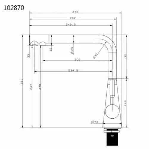 【日成】美國RECO廚房三用龍頭 102870-GS 不銹鋼材質.鈦灰.保修5年 桃園廚具,日成廚衛,日成廚衛生活館,廚具行,廚房,三用,龍頭,RO,優惠,享甜甜價