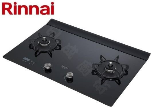 【日成】林內牌檯面爐.緻溫 RB-A2760G 玻璃大面板 