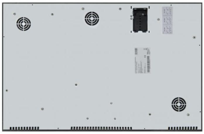 PI-7551RSTK的IH爐-Amica-五口-IH感應爐-10100W功率-超大功率-5口烹調區-餘熱安全指示-底部外觀