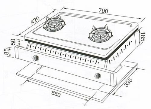 JT-2999S-喜特麗-嵌入式-IC點火器-內焰-雙環-不銹鋼-瓦斯爐-尺寸
