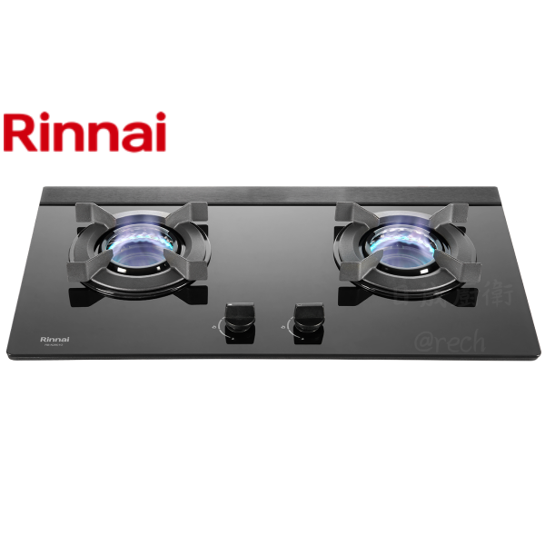 【日成】林內牌 RB-N2601G(B) 內焰玻璃檯面瓦斯爐 桃園廚具,日成,日成廚衛,日成廚衛生活館,廚具行,日成廚具,林內,檯面爐,黑玻璃,甜甜價