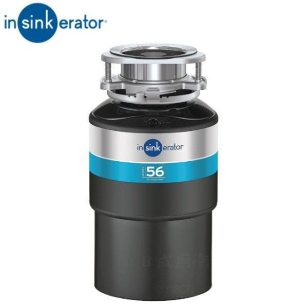 ISE-56食物殘渣處理機-美國進口-Best-insinkerator-內附氣動開關-強化靜音設計-自動正反轉馬達