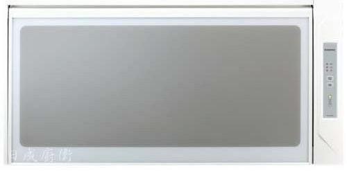 莊頭北 TOPAX TD-3103WL 懸掛式烘碗機 80cm 白色門片款,正面外觀展示,具備臭氧殺菌功能與電子觸控開關。