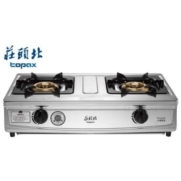 【日成】莊頭北 一級台爐 雙環銅爐頭 TG-6312 雙控定時台爐 