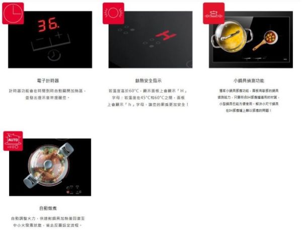 【日成】Amica 大雙口IH感應爐 3700W總功率 HIP-72B2S2 