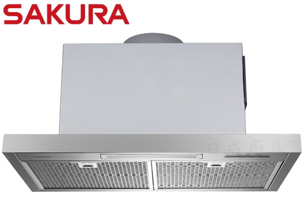 R610HS-油煙機-櫻花-櫻花牌-隱藏式-寬60cm-智能IH連動-小宅系列-正面外觀