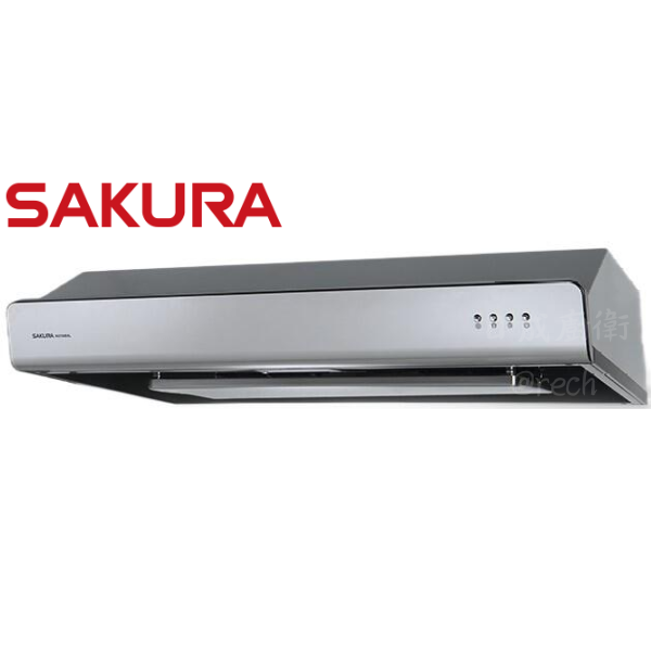 【日成】櫻花牌 80cm R3750BL 環吸系列 單層式 除油煙機 