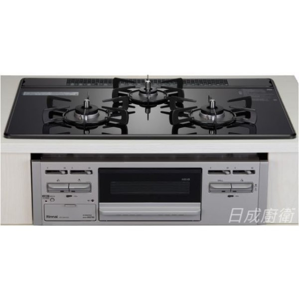 【日成】Rinnai林內牌爐連烤RB71AM5U32R-VW-TR嵌入式防漏三口瓦斯爐＋小烤箱 