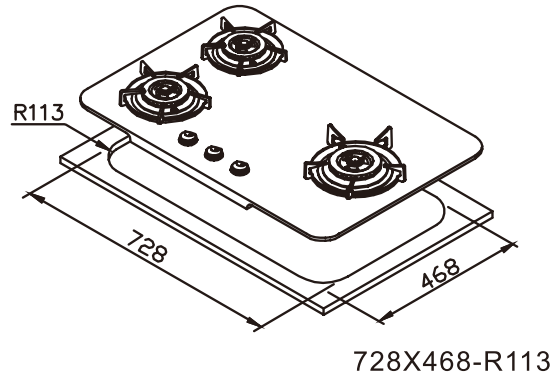 【日成】櫻花牌二口大面板檯面爐 G2623BGW 白玻面板.易清系列 桃園廚具,日成,日成廚具生活館,日成廚具,廚具,櫻花牌,檯面爐,大面板,甜甜價,優惠