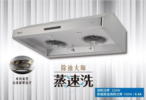 【日成】林內牌.蒸氣水洗.80cm 排油煙機 (RH-8036AS) 