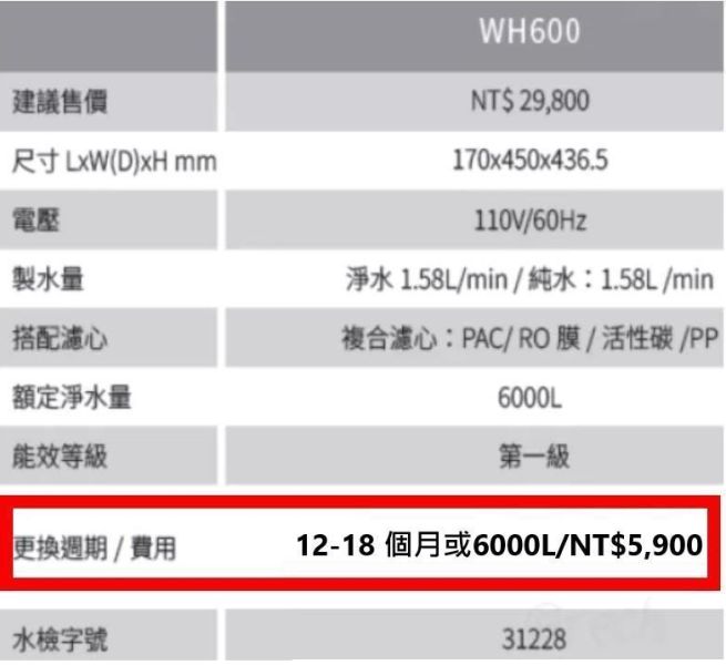 【日成】亞爾浦 RO淨熱一體機 WH600 含基本安裝 桃園廚具,日成,日成廚具生活館,日成廚具,廚具,亞爾浦,RO,能效1級,甜甜價,優惠