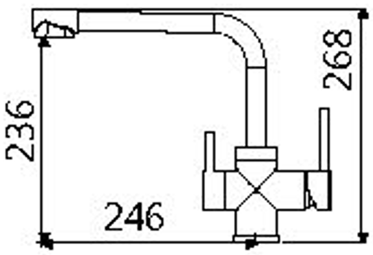 【日成】廚房龍頭 TAP-506018 台灣製 不銹鋼.三用龍頭.無鉛認證.含淨水器出口 桃園廚具,日成,日成廚具,日成廚衛生活館,廚房,廚具,三用,龍頭,無鉛認證,台灣製
