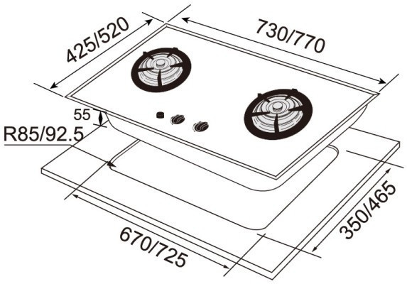 【日成】喜特麗二口檯面爐 .一級能效 JT-GC277ASH 定時.晶焱系列 送基本安裝 桃園廚具,日成,日成廚衛,日成廚衛生活館,日成廚具,廚具,喜特麗,瓦斯爐,定時,甜甜價